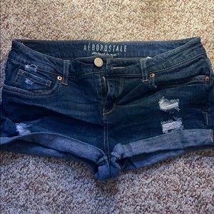 Never worn aeropostale jean shorts